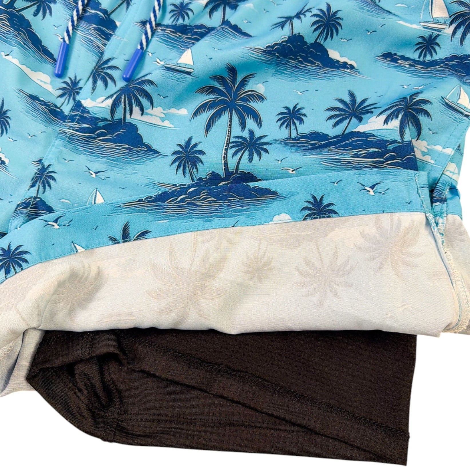 My Isle Swim Trunks - Buoy & Boat - Swim Trunks - Aqua