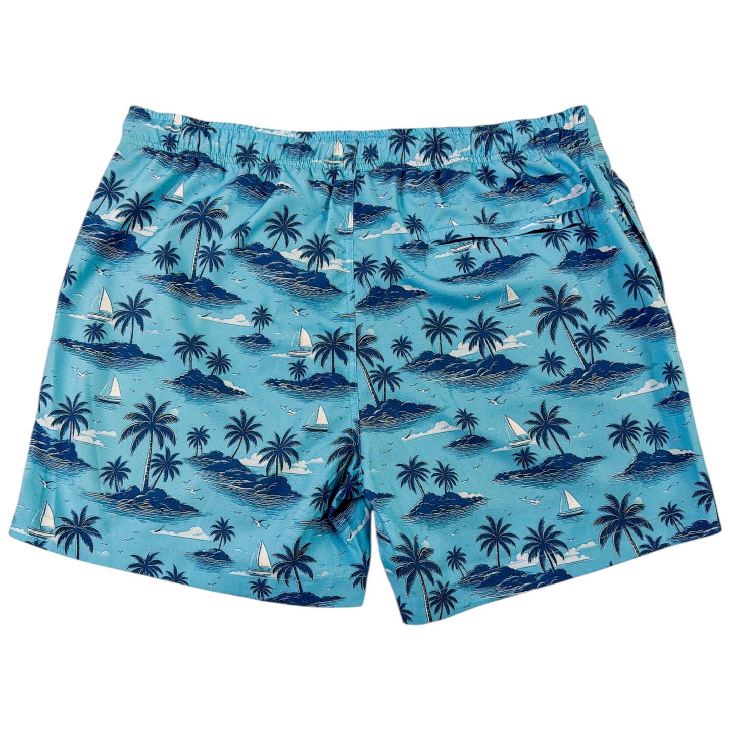 My Isle Swim Trunks - Buoy & Boat - Swim Trunks - Aqua