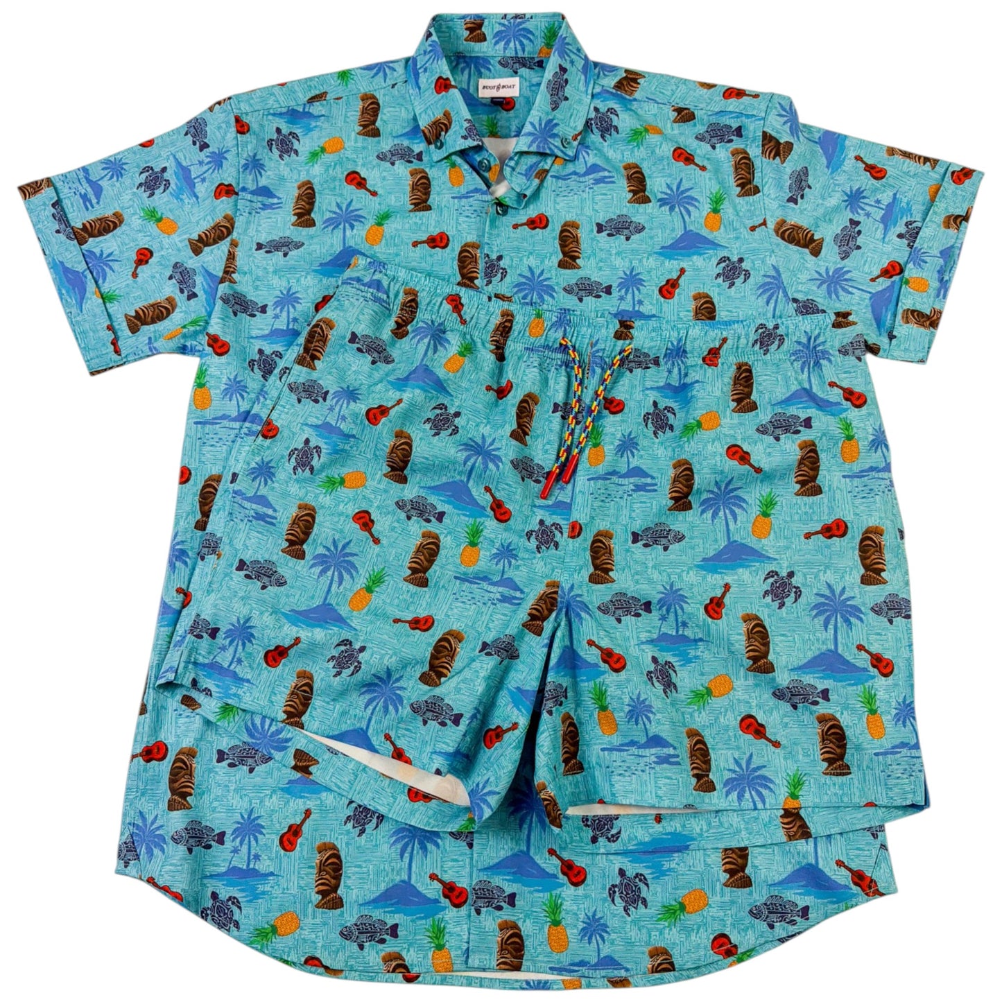 Isla Bonita Swim Trunks - Buoy & Boat - Swim Trunks - Blue