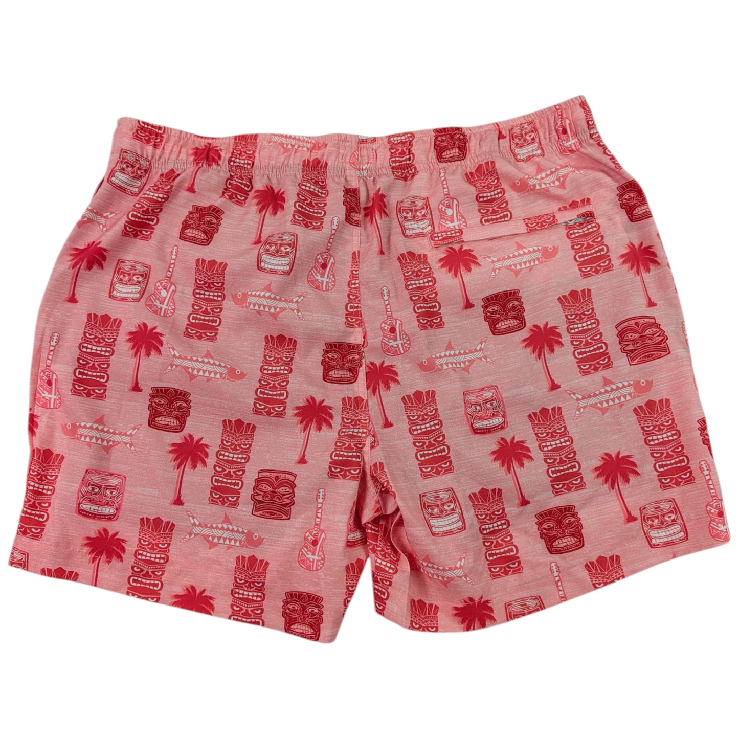 Tiki Totum Swim Trunks - Buoy & Boat - Swim Trunks - Coral