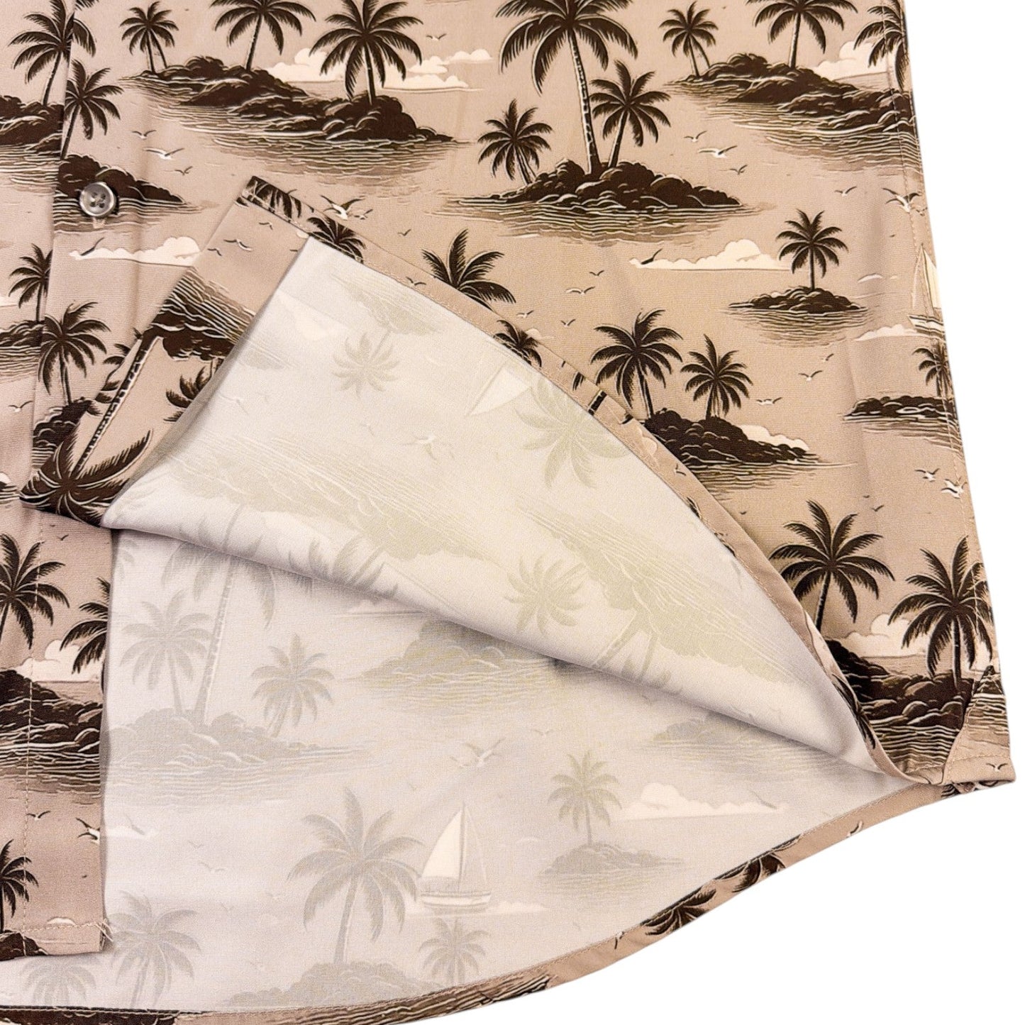 My Isle Woven Shirt - Buoy & Boat - Short Sleeve Woven - khaki