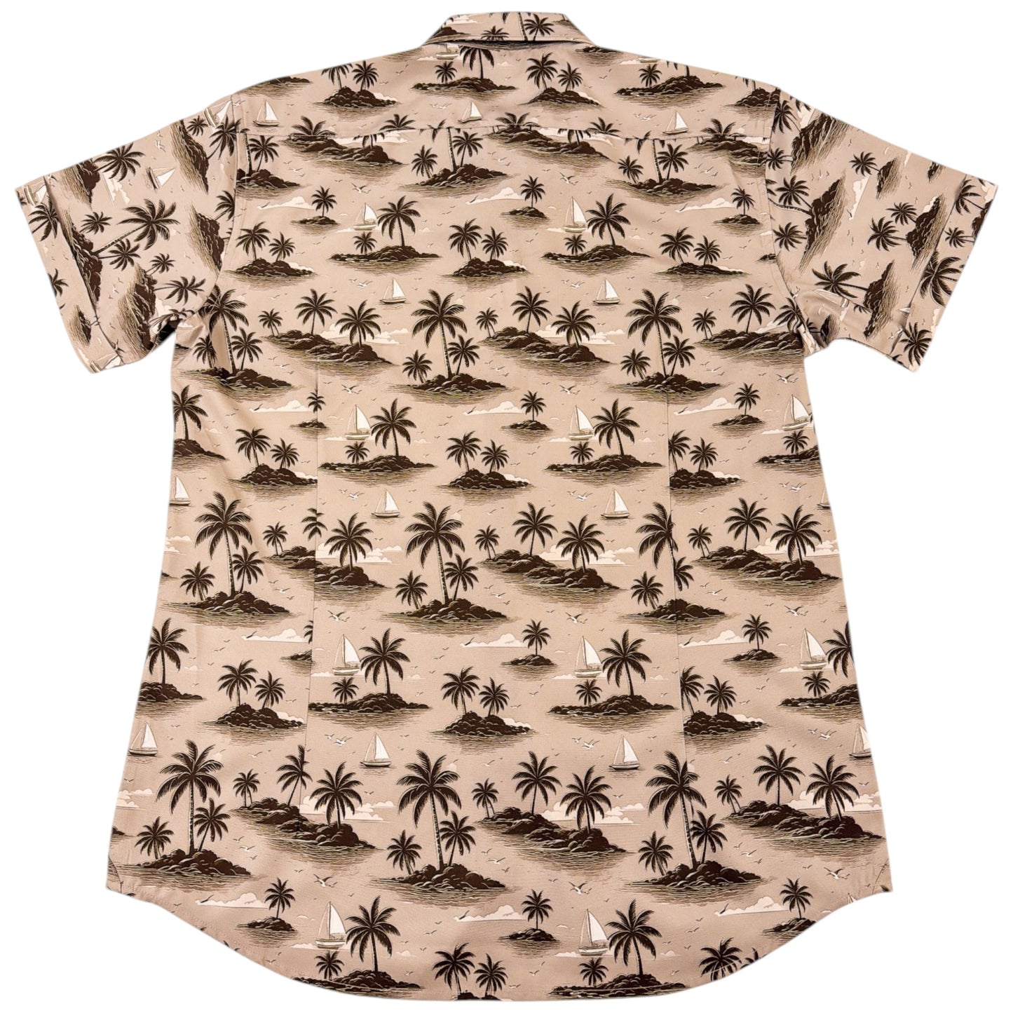 My Isle Woven Shirt - Buoy & Boat - Short Sleeve Woven - khaki