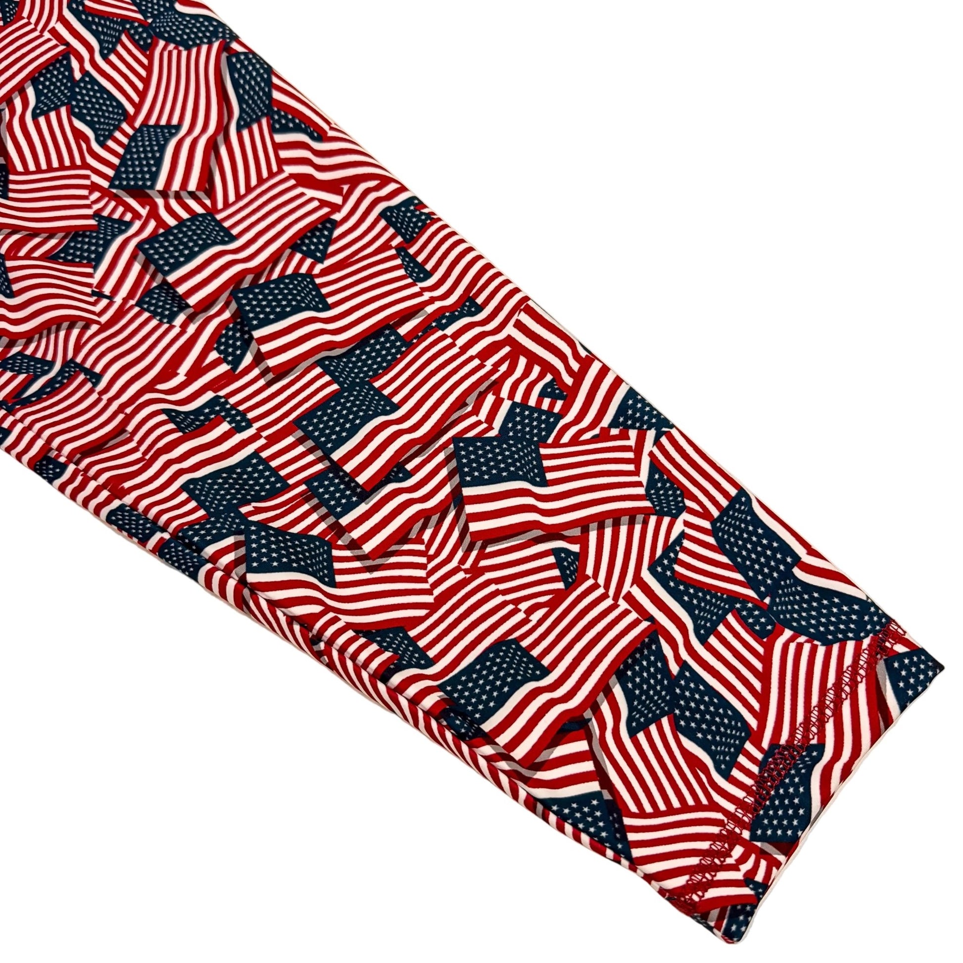 American Flag Hoodie Long Sleeve - Buoy & Boat - Long Sleeve - SMALL