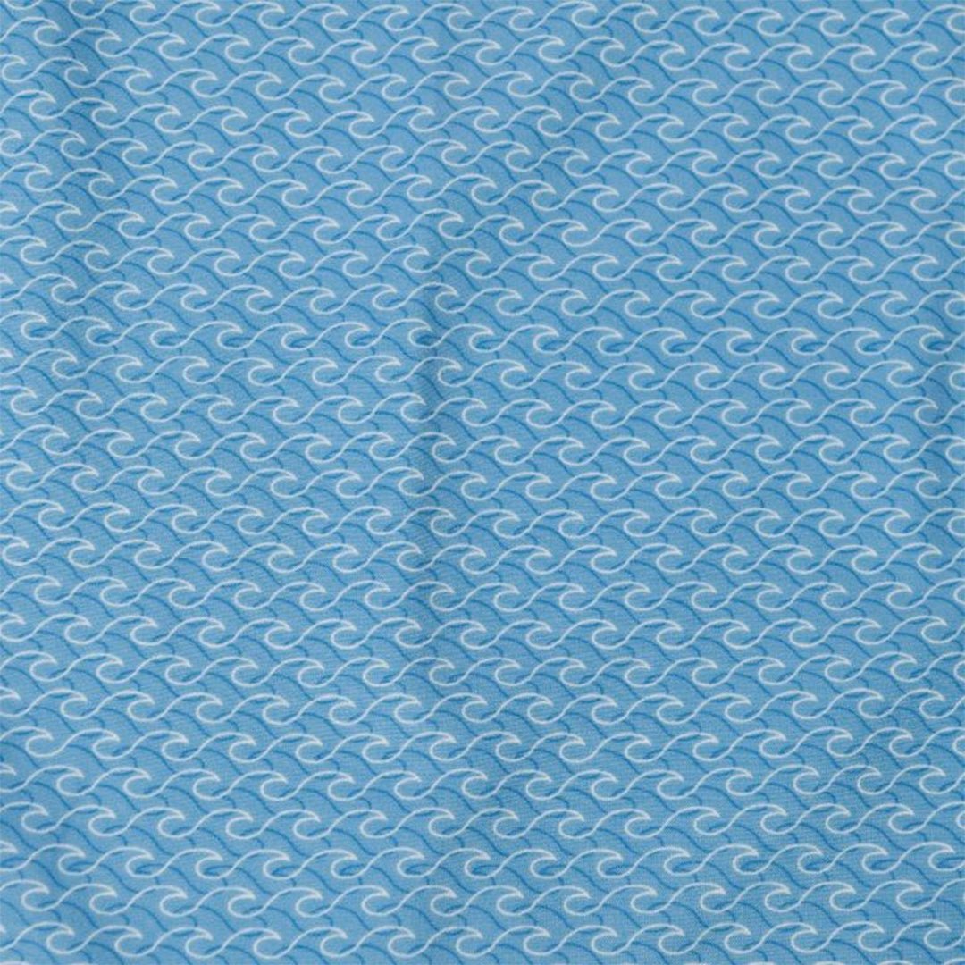 Wave Woven Shirt - Aqua - Buoy & Boat - Short Sleeve Woven - 