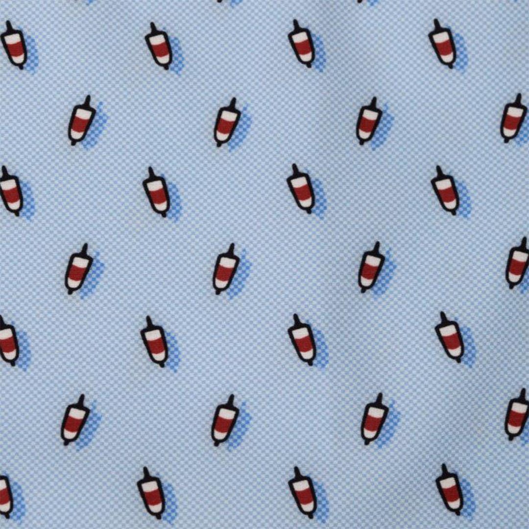 Buoys Woven Shirt - Blue - Buoy & Boat - Short Sleeve Woven - 