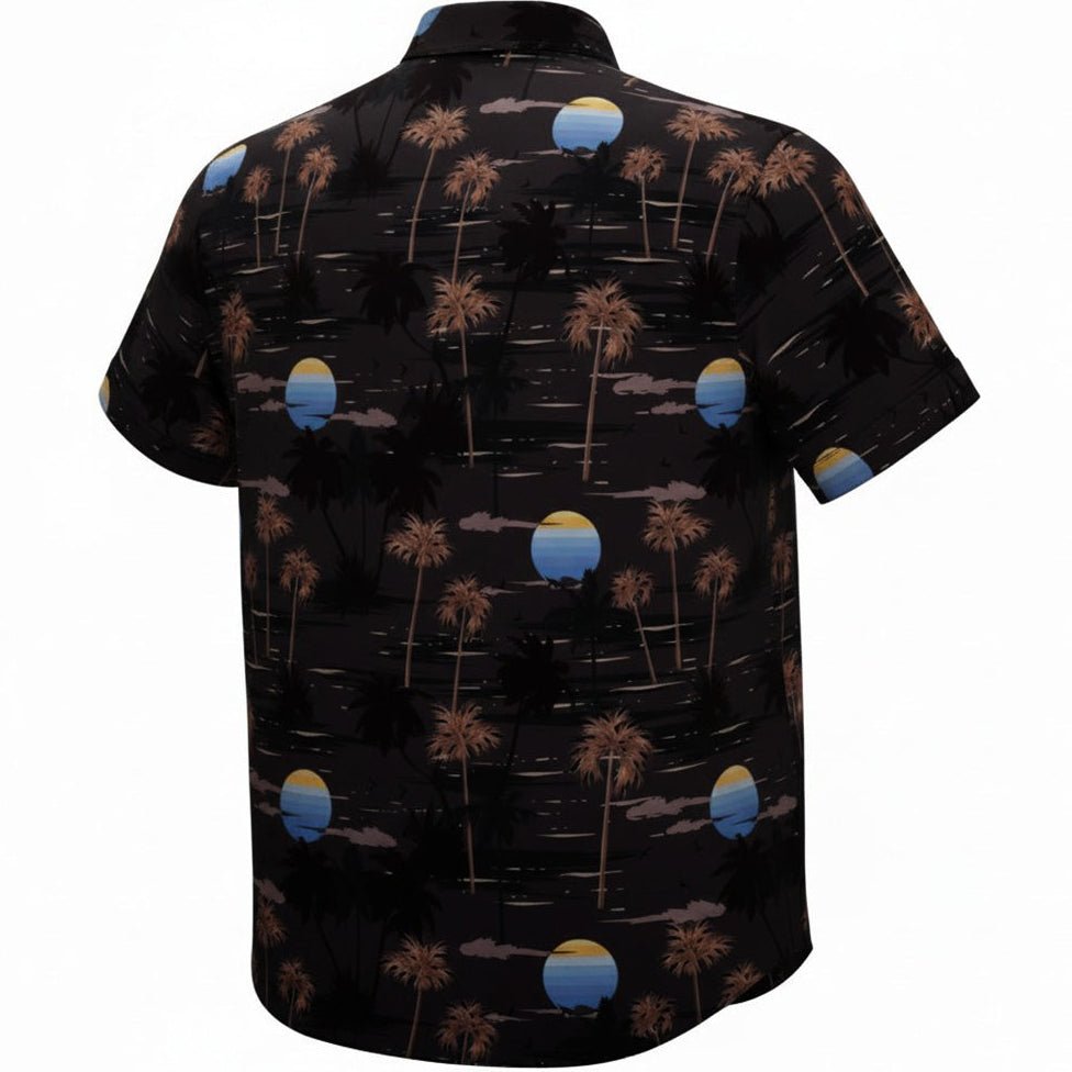 Island Paradise Woven Shirt - Black - Buoy & Boat - Short Sleeve Woven - 
