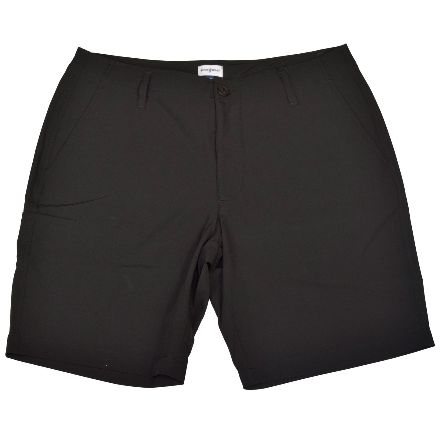 Buoy & Boat Stretch Short black modern athletic comfort front view