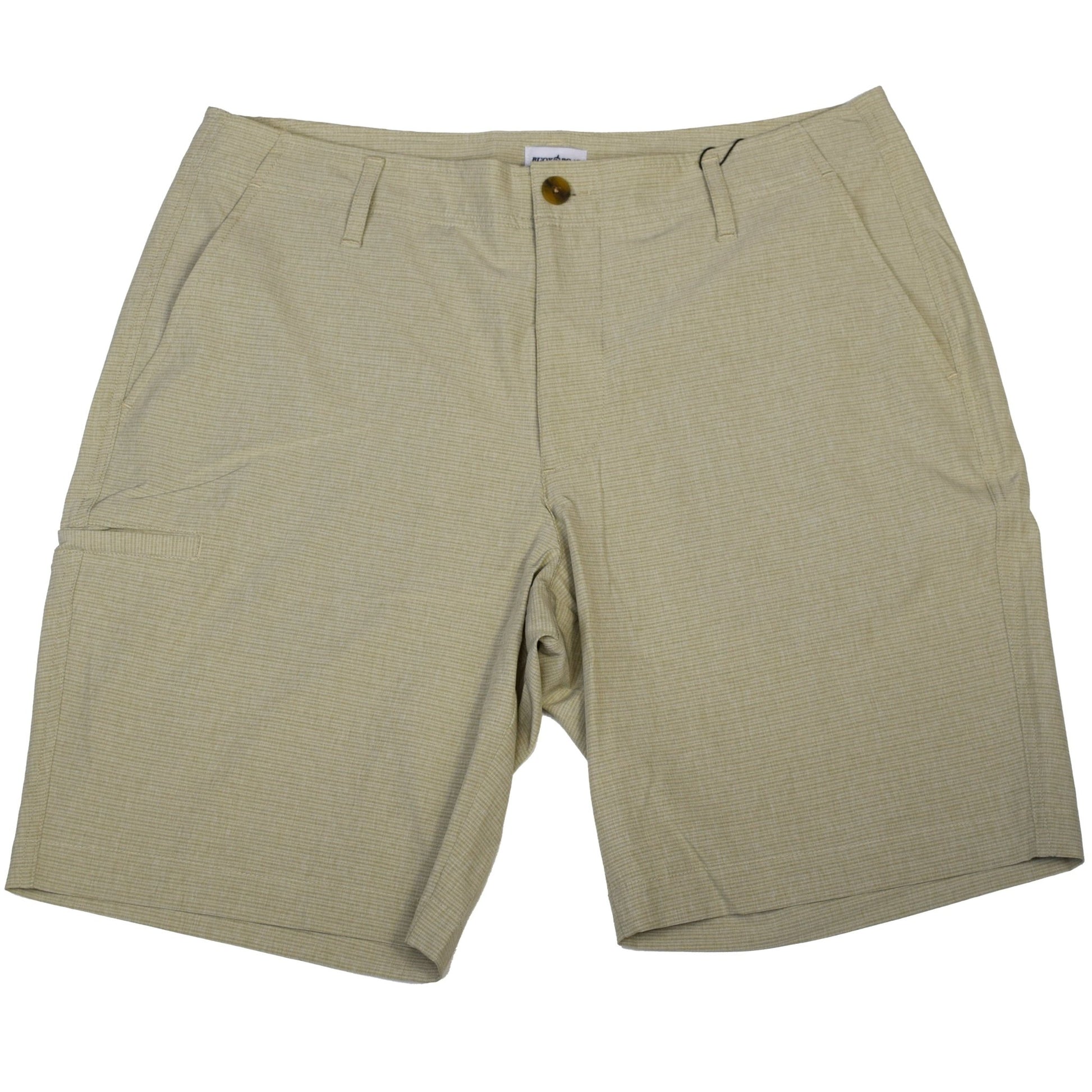 Buoy & Boat Stretch Short khaki modern athletic comfort front view