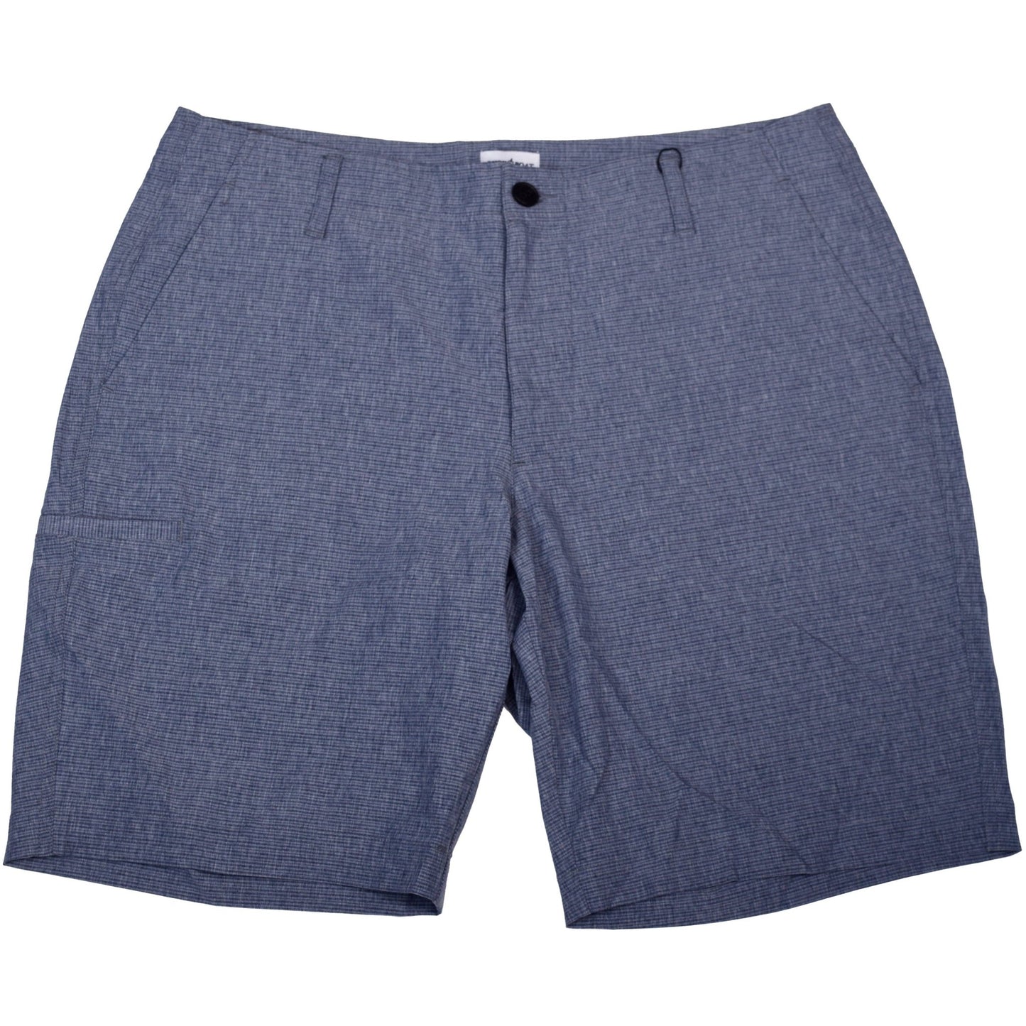 Buoy & Boat Stretch Short navy modern athletic comfort front view