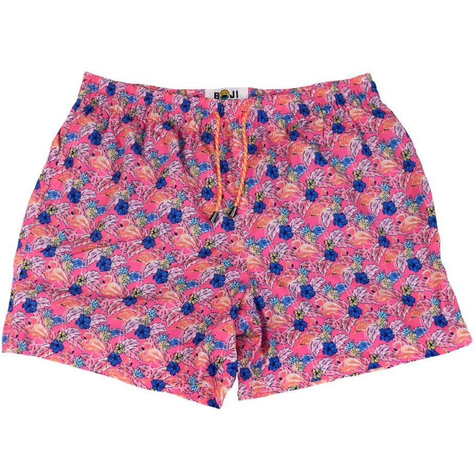 Flamingo Paradise Swim Trunks - Buoy & Boat - Swim Trunks - 
