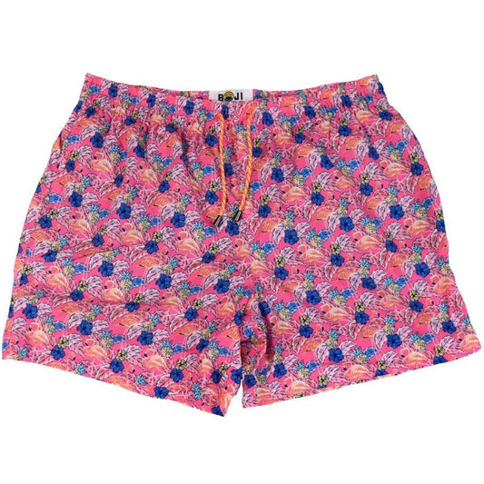 Flamingo Paradise Swim Trunks - Buoy & Boat - Swim Trunks - 