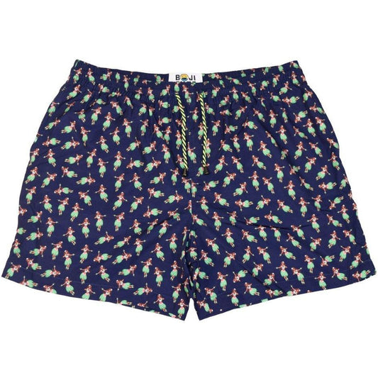 Hula Babes Swim Trunks - Buoy & Boat - Swim Trunks - Black