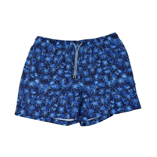 Evening Palms Swim Trunks - Navy