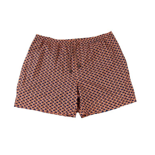 Marlin Party Swim Trunks - Coral