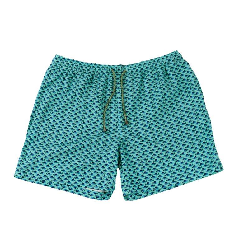 Marlin Party Swim Trunks - Lagoon