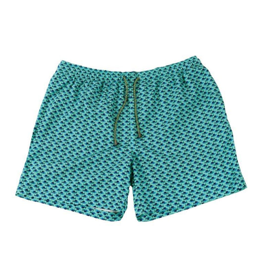 Marlin Party Swim Trunks - Lagoon