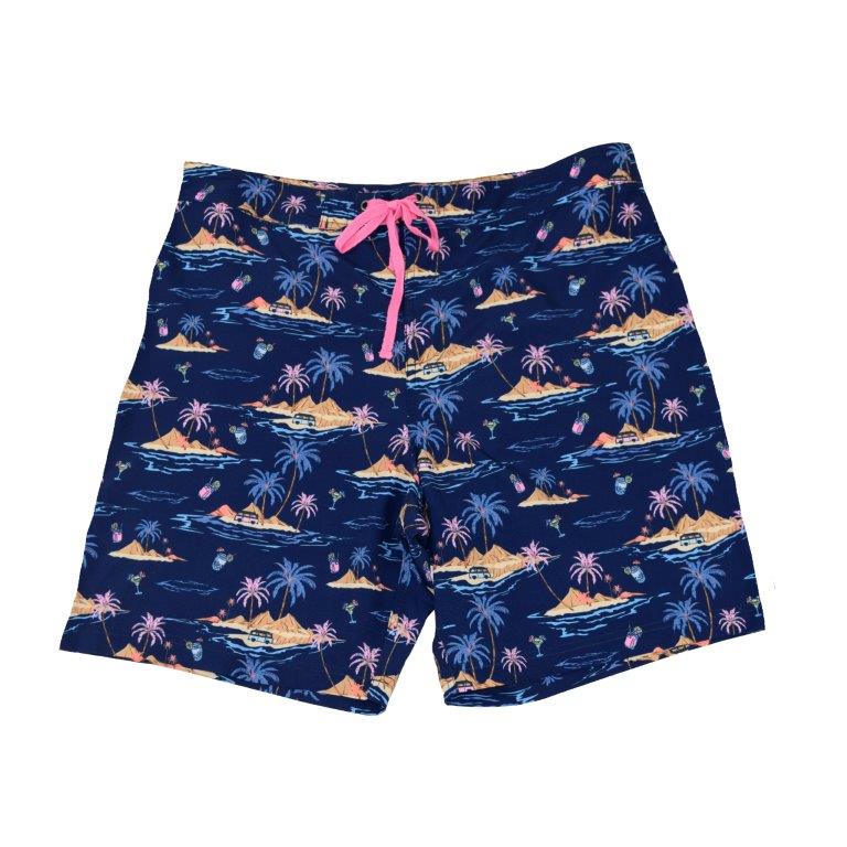 Island Drinking Boardshorts - Navy
