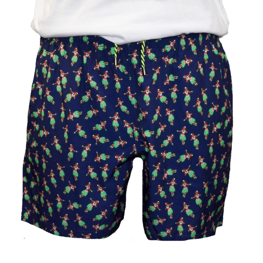 Hula Babes Swim Trunks