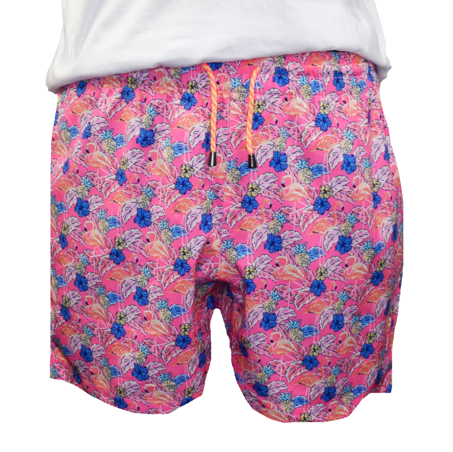 Flamingo Paradise Swim Trunks