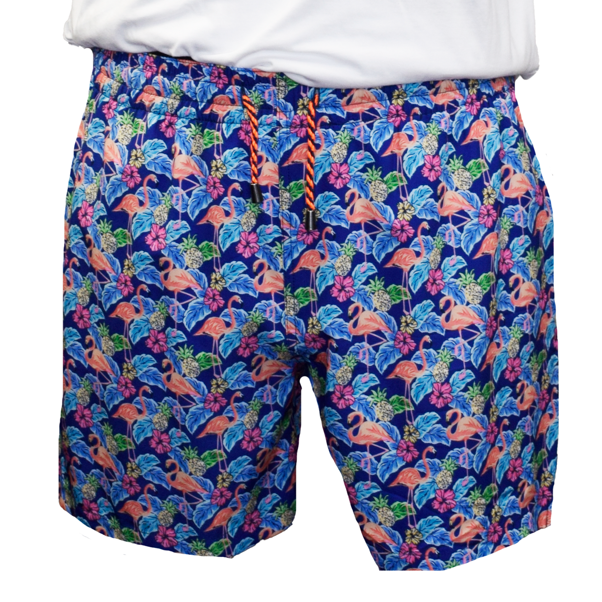 Flamingo Flower Swim Trunks – Buoy & Boat