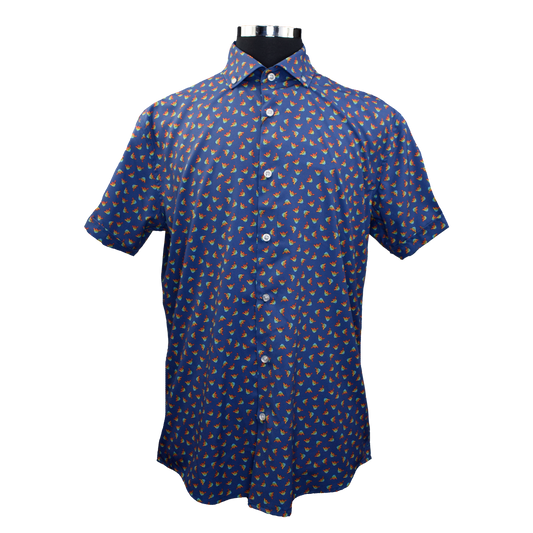 Hang Loose Woven Shirt - Navy