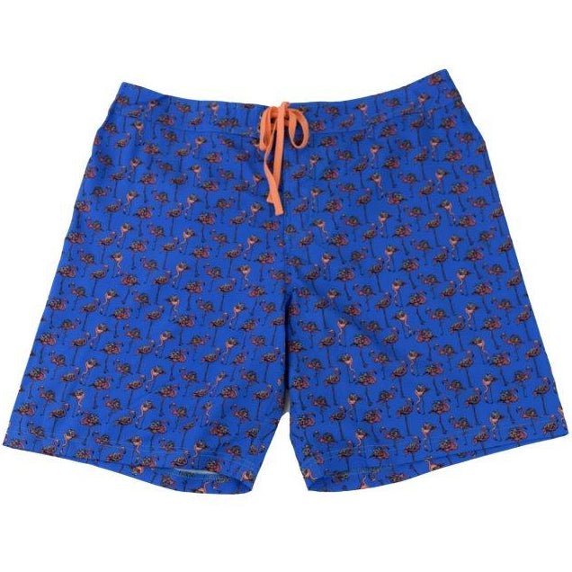 Flamingo Boardshorts - Blue - Buoy & Boat - Swim Trunks - 