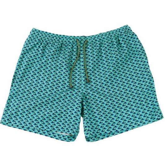 Marlin Party Swim Trunks - Lagoon - Buoy & Boat - Swim Trunks - 